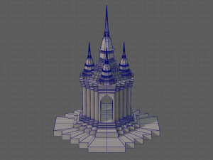 pagoda v06 3D 모델