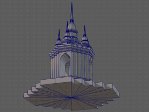 pagoda v06 3D 모델