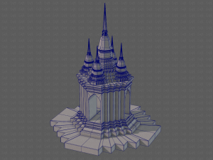 pagoda v06 3D 모델