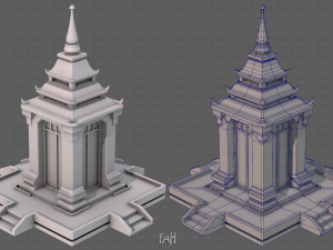 pagoda v07 3D Model