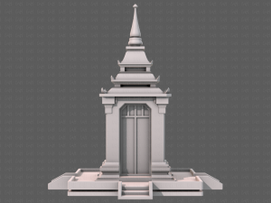 pagoda v07 Modello 3D