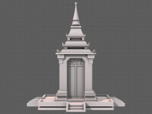 pagoda v07 3D Model