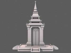 pagoda v07 3D Model