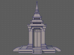 pagoda v07 Modello 3D