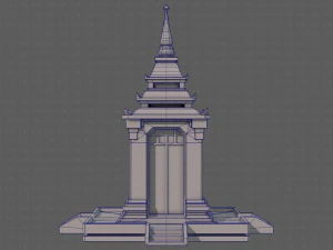 pagoda v07 3D Model