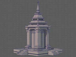 pagoda v07 3D Model
