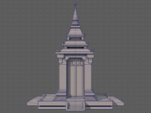 pagoda v07 Modello 3D