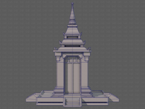 pagoda v07 Modello 3D