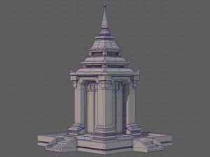 pagoda v07 Modello 3D