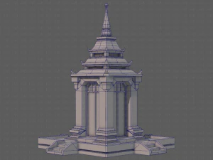 pagoda v07 3D Model