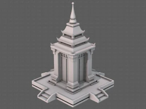 pagoda v07 3D Model