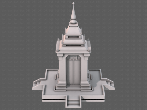 pagoda v07 Modello 3D