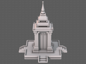 pagoda v07 Modello 3D