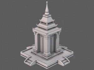 pagoda v07 3D Model