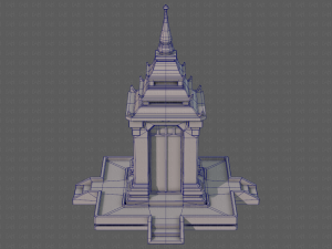 pagoda v07 Modello 3D