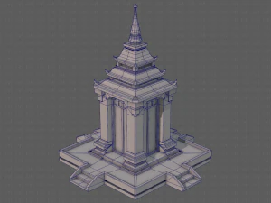 pagoda v07 3D Model