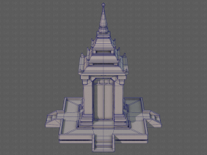 pagoda v07 Modello 3D