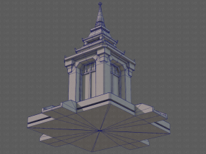 pagoda v07 Modello 3D