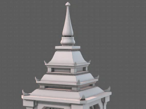 pagoda v07 3D Model