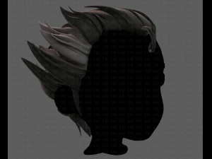 3d hair style for boy v62 3D Model