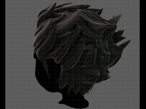 3d hair style for boy v62 Modello 3D