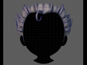 3d hair style for boy v62 3D Model