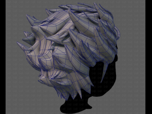 3d hair style for boy v62 Modello 3D