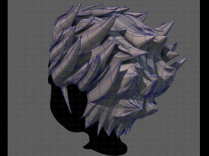 3d hair style for boy v62 Modello 3D