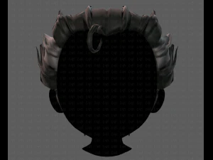 3d hair style for boy v62 3D Model