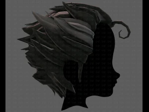 3d hair style for boy v62 3D Model
