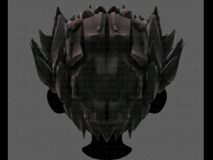 3d hair style for boy v62 3D Model