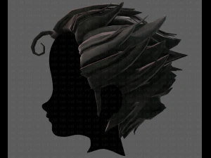 3d hair style for boy v62 3D Model