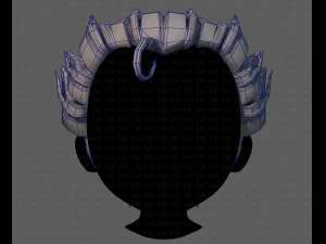 3d hair style for boy v62 3D Model