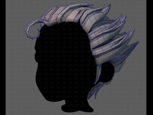 3d hair style for boy v62 3D Model