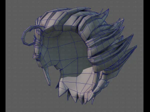 3d hair style for boy v62 3D Model