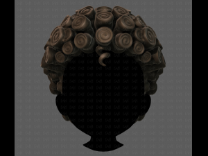 3d hair style for boy v63 3D Model