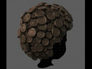 3d hair style for boy v63 3D Model