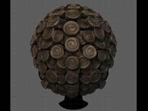 3d hair style for boy v63 3D Model
