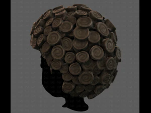 3d hair style for boy v63 3D Model