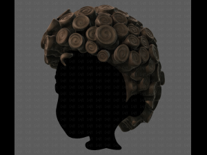 3d hair style for boy v63 3D Model