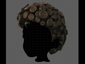 3d hair style for boy v63 3D Model