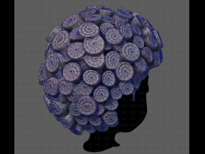 3d hair style for boy v63 3D Model