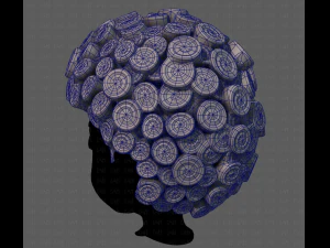 3d hair style for boy v63 3D Model