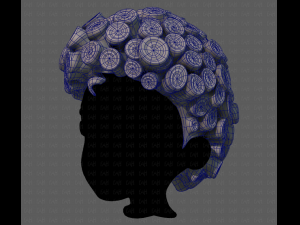 3d hair style for boy v63 3D Model