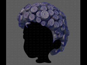 3d hair style for boy v63 3D Model