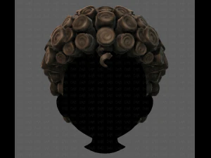 3d hair style for boy v63 3D Model
