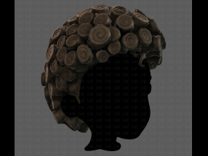 3d hair style for boy v63 3D Model