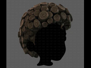 3d hair style for boy v63 3D Model