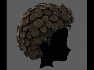 3d hair style for boy v63 3D Model