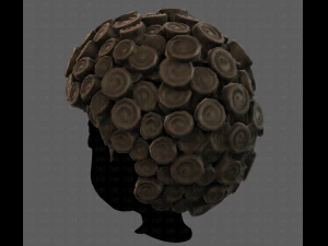 3d hair style for boy v63 3D Model